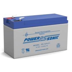 12v 7.0 Ah Rechargeable SLA Battery Power Sonic PS-1270